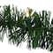 18ft. Pre-Lit Warm White LED Artificial Pine Christmas Garland